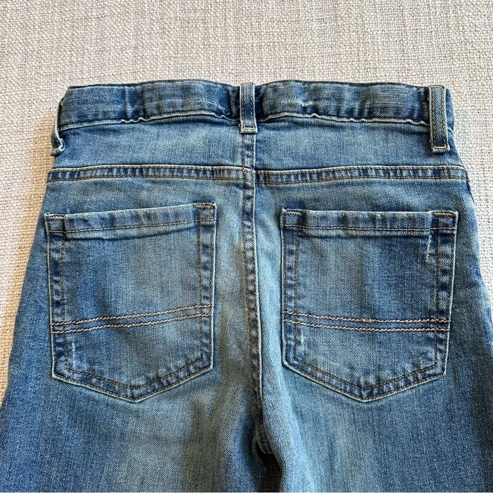 2-pair JUSTICE & ARIZONA Jeans Lilac Shine Bright Straight Stretch Girl 12 SLIM